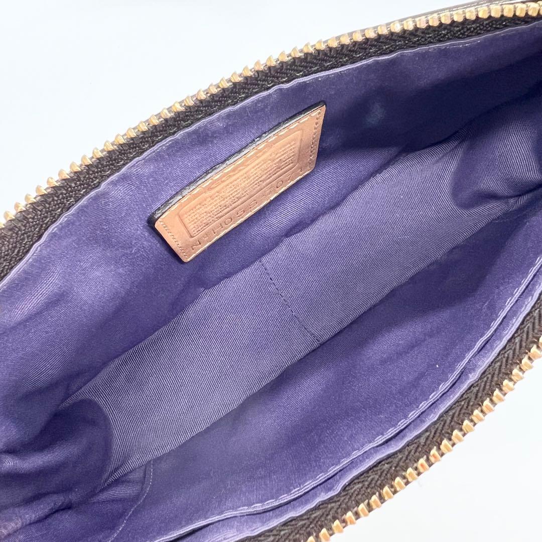 バッグ Coach 7071 Patchwork Accessory pouch y2k