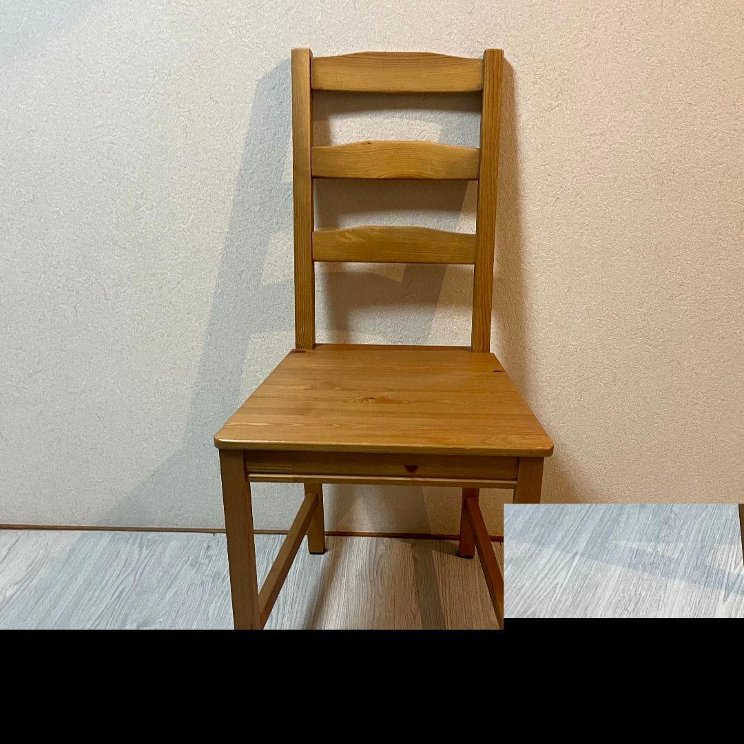 IKEA JOKKMOKKダイニングチェア　木製　2脚セット　送料込