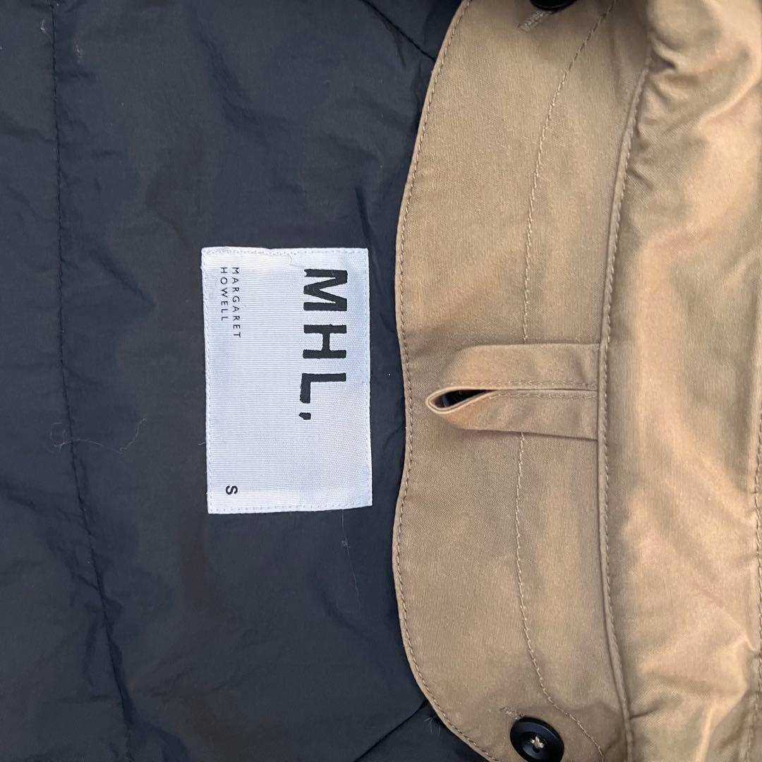 【値下げ中！】MHL. モッズコート フーディ　ダウンライナー付き　　　ベージュ
