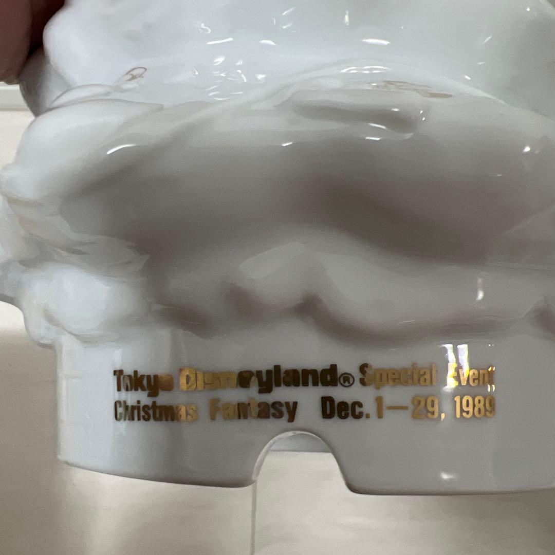 激レア　ディズニー　クリスマスツリー 陶器製 1989年特別イベント