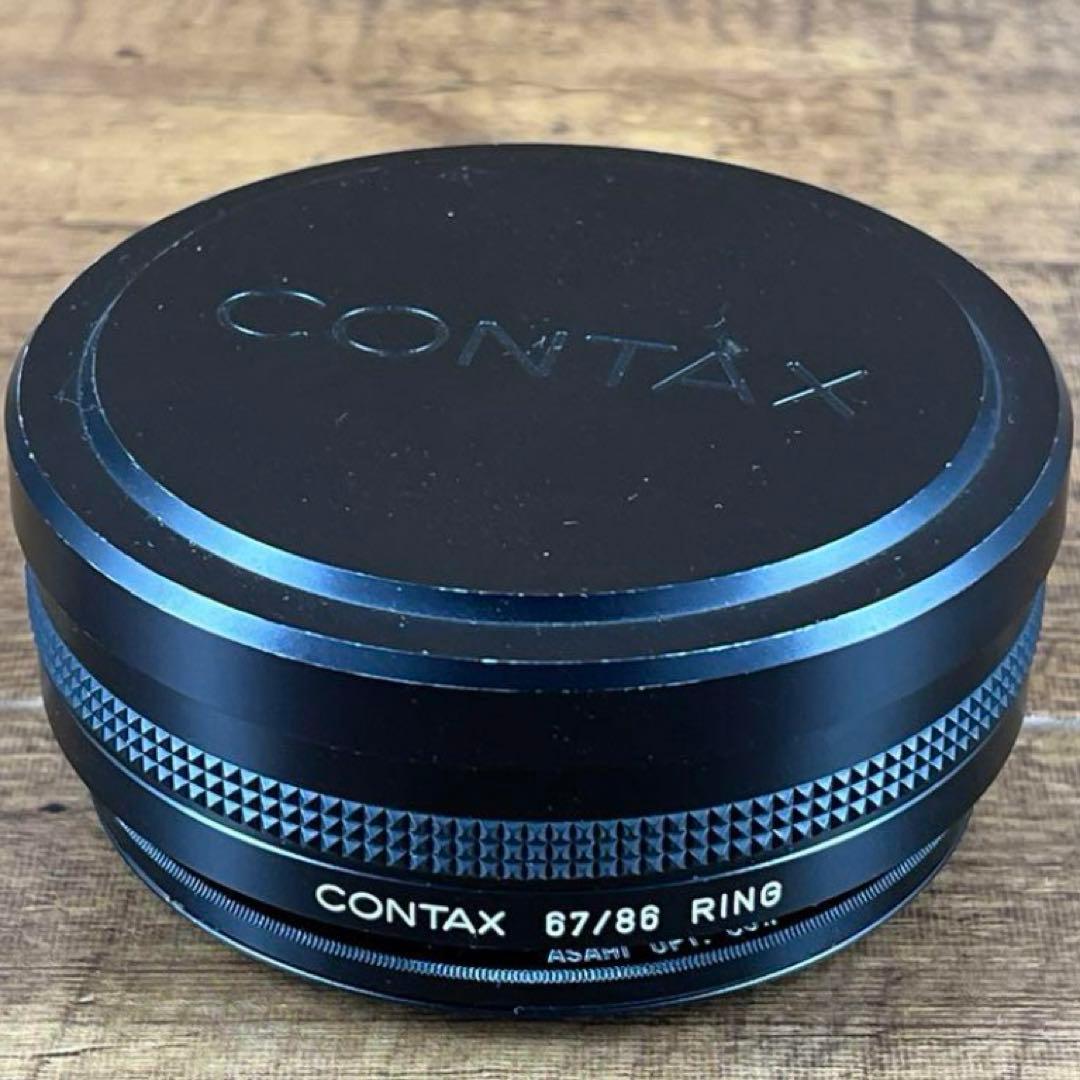 CONTAXコンタックス　67/86 RING メタルフード3　PENTAX67