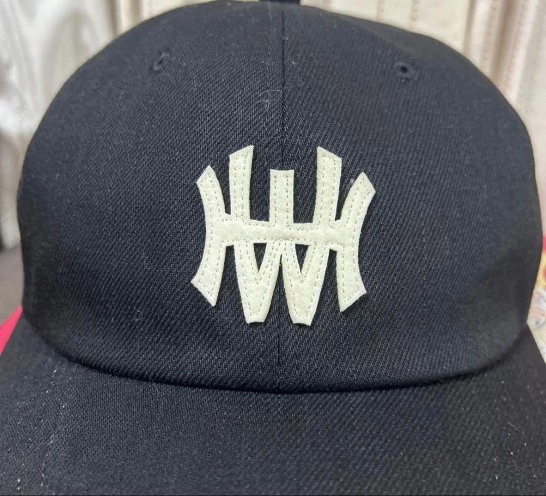 THE H.W.DOG&CO ベースボールキャップ 黒　キャップ　CAP