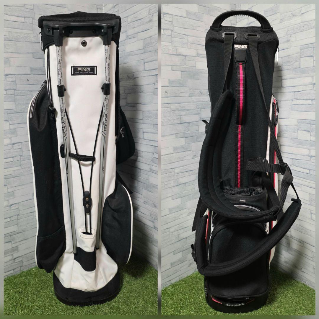 ピン 4シリーズ E2 スタンド式 キャディバッグ 8.5型 PING ホワイト