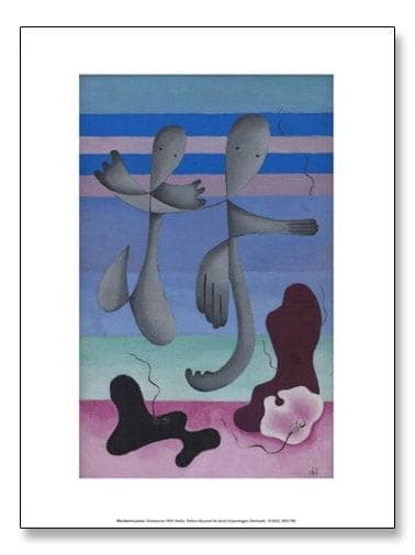 額装品/Fantomerne リタカーンラーセン/アート/ポスター/インテリア