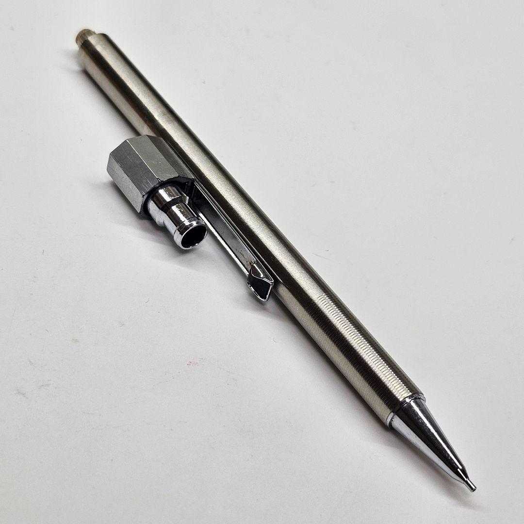 ニューマン ステンレス 0.5 ノック式 シャーペン レア 希少 廃盤