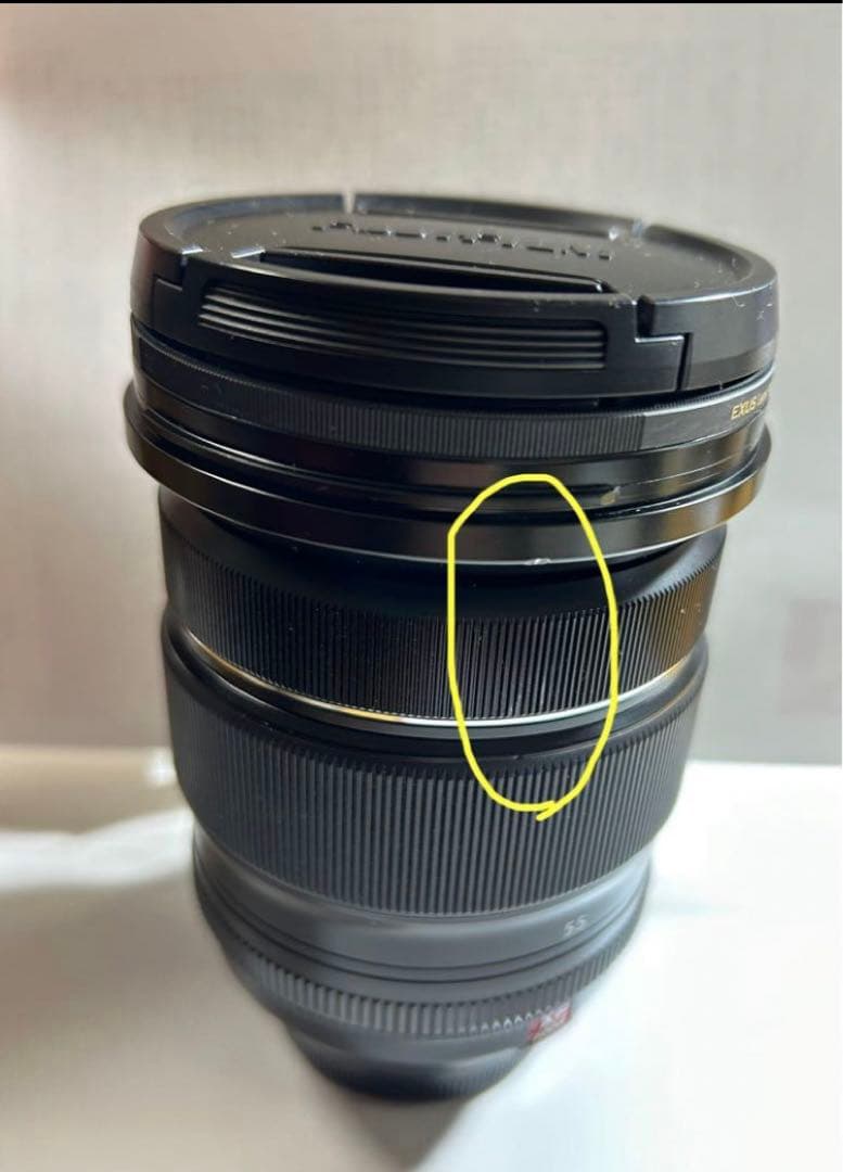 Fujifilm XF16-55mmF2.8 R LM WR 保護フィルタ付