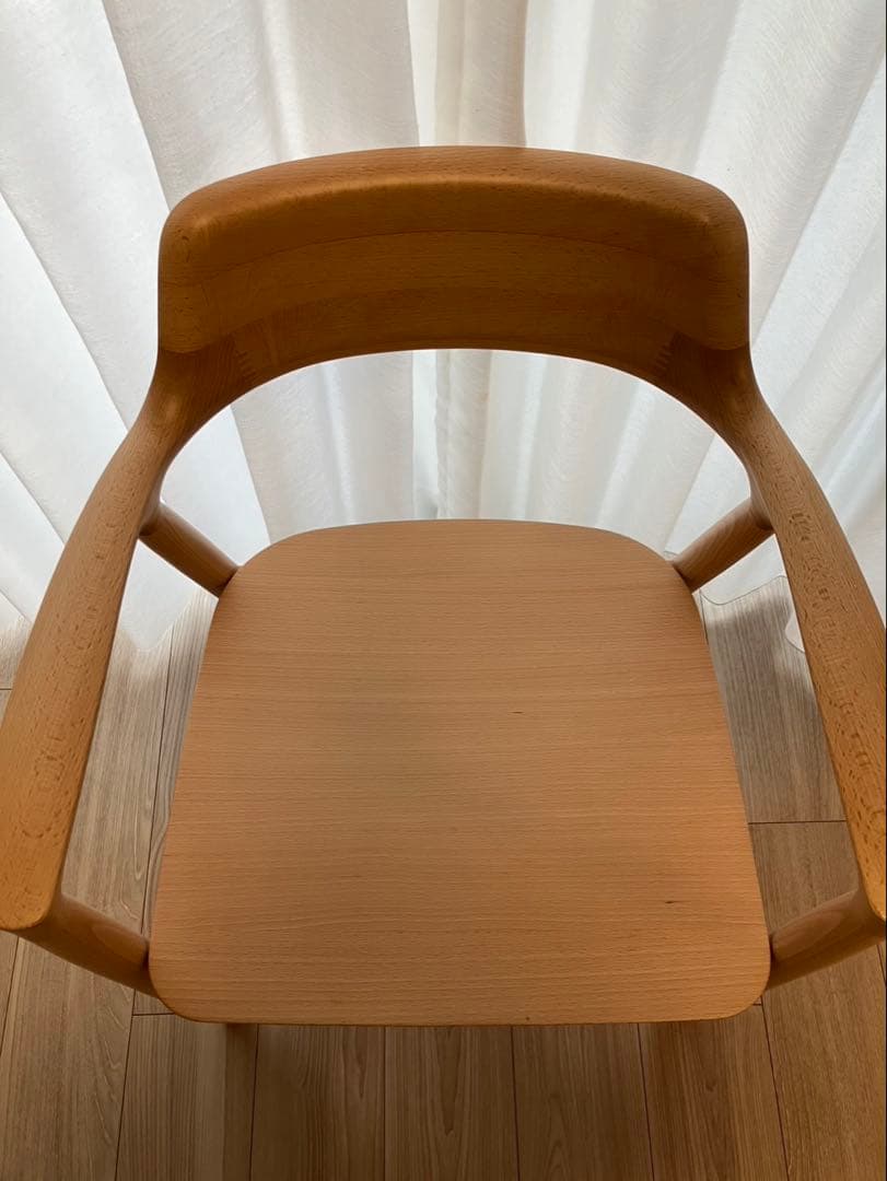 マルニ木工 HIROSHIMA（ヒロシマ）アームチェア　ビーチ