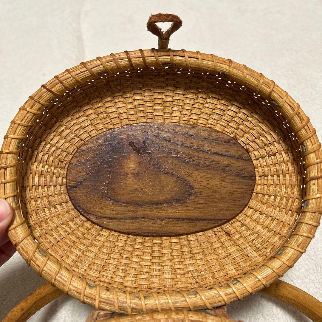 ナンタケットバスケット　Vintage Nantucket Basket