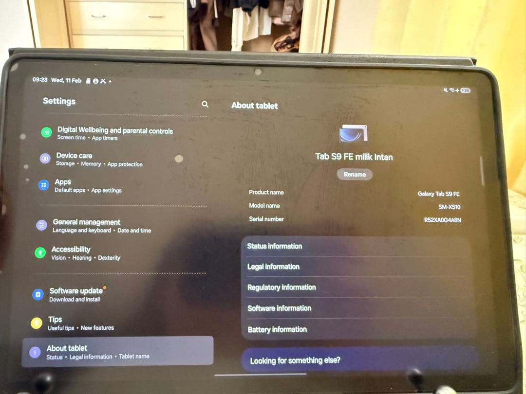 Samsung Galaxy Tab S9 FE 本体 シルバー S Pen付き