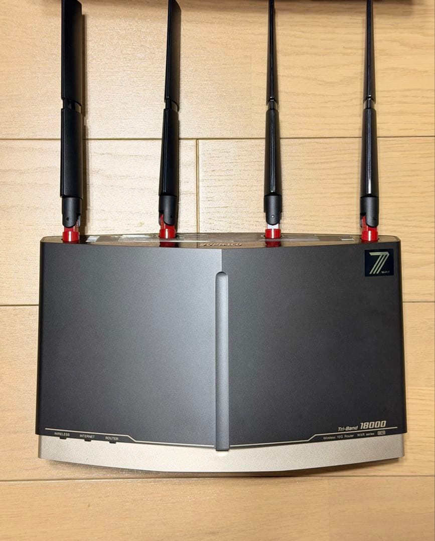 BUFFALO WXR18000BE10P/N ほぼ新品