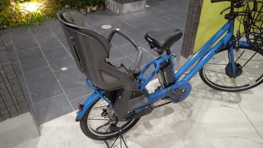 BIKKE　GRI　回生充電機能付き　電動自転車　子乗せ　ブリヂストン