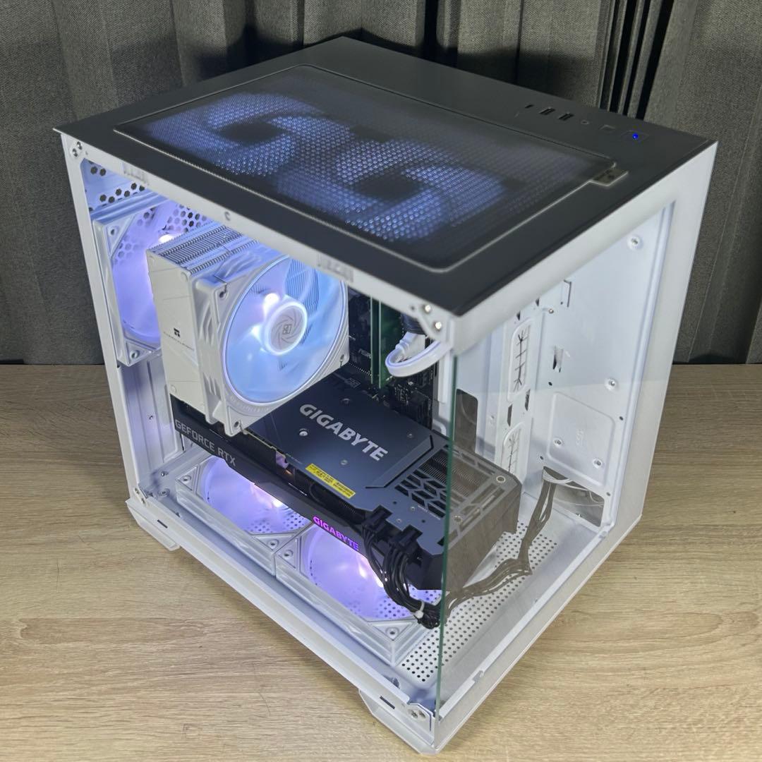 超高性能 白 ゲーミングPC RTX3070 Windows11 ワイルズ快適