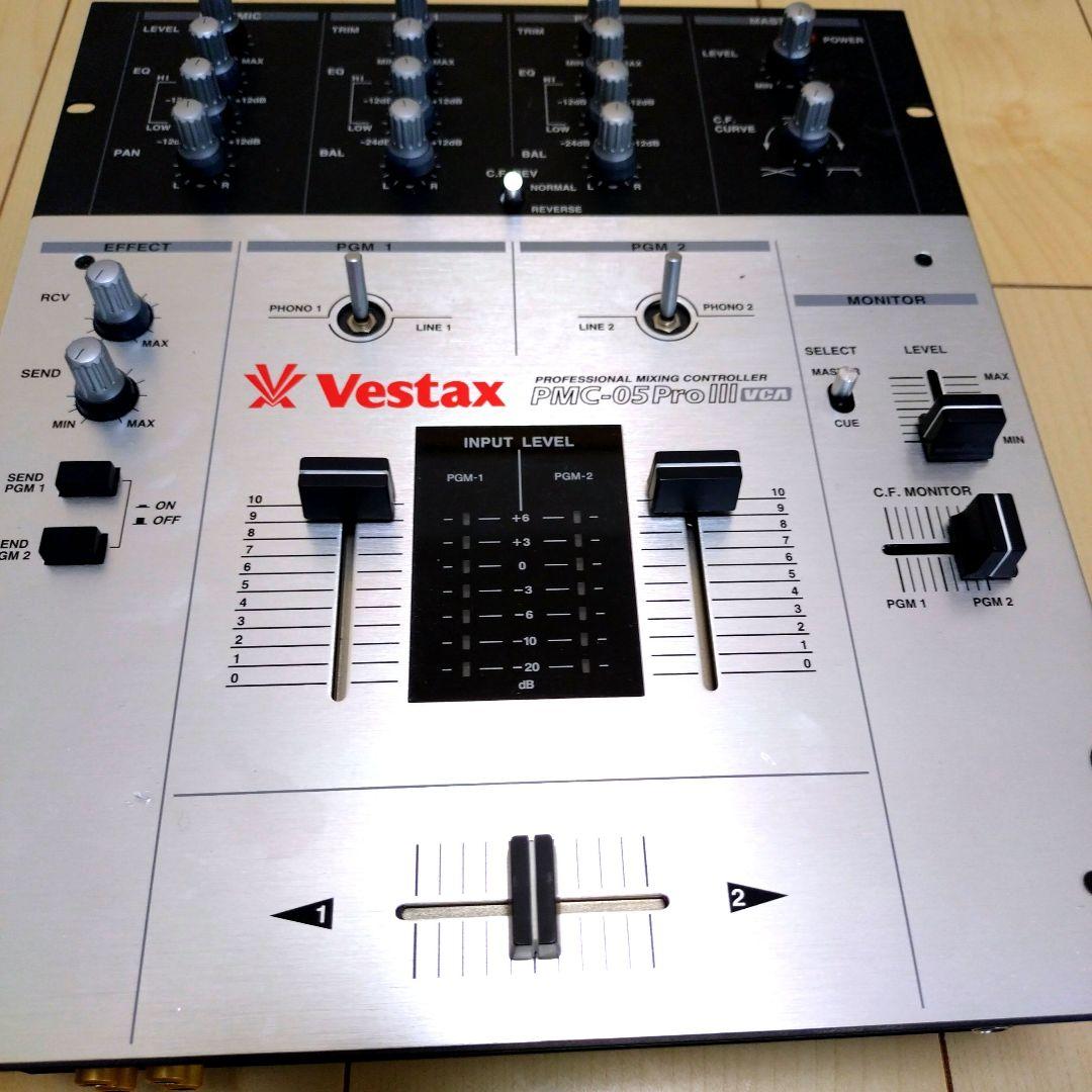 Vestax PMC-05 Pro Ⅲ VCA ミキサー フェーダーメンテ