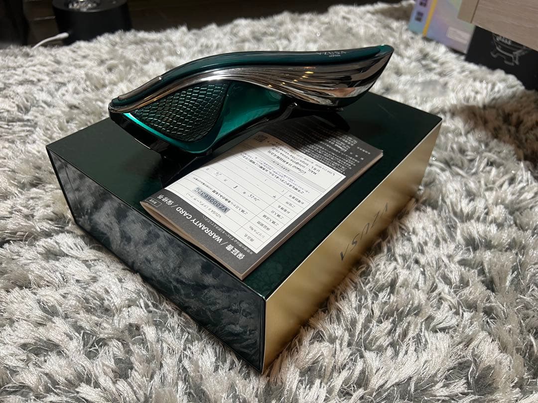 美品　VZUSA II - メデューサ Ⅱ 高級美顔器 グリーン