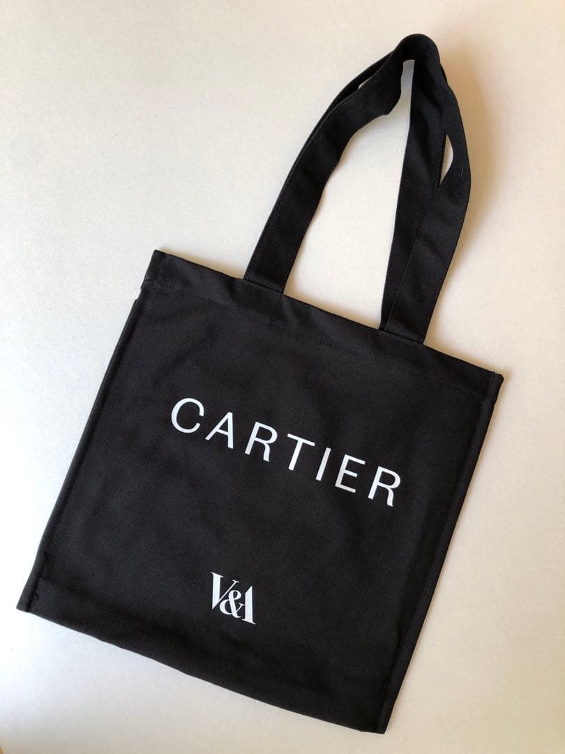 V&A 美術館 カルティエ展 CARTIER 限定トートバッグ ブローチ#1