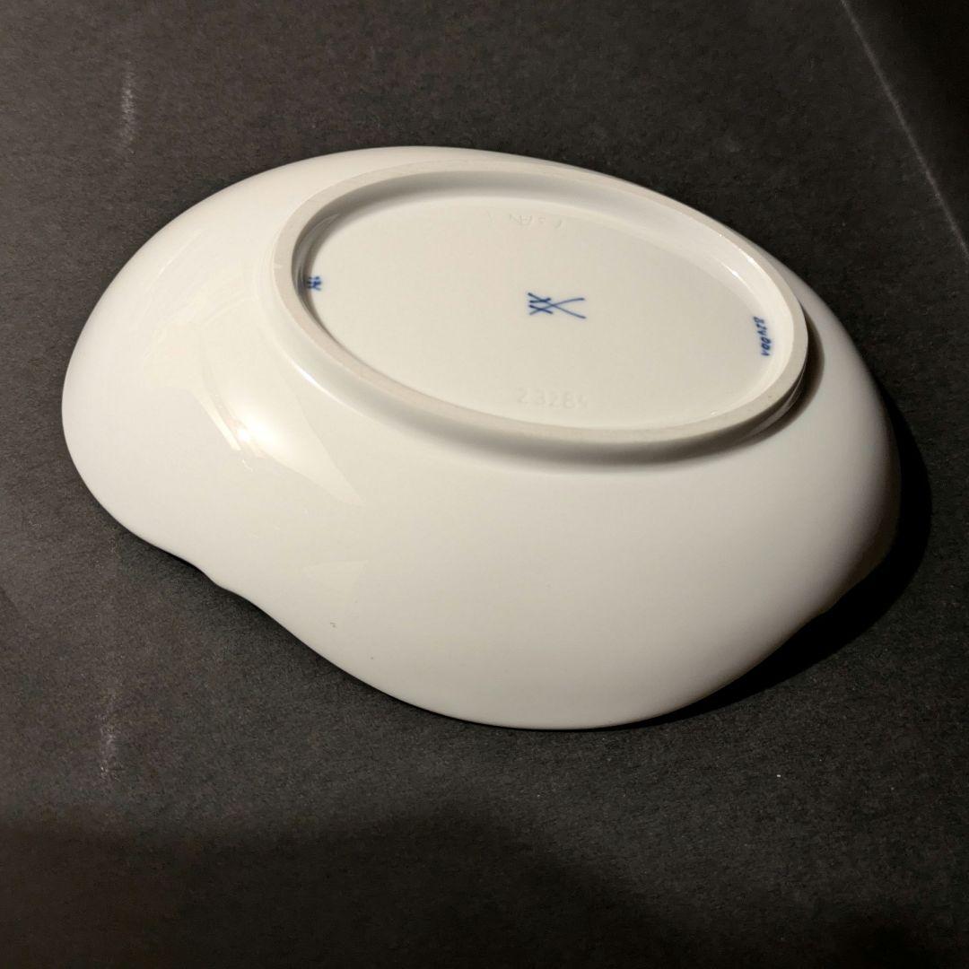 【極美品】Meissen マイセン ブルーオーキッド オーバルディッシュ【中古】