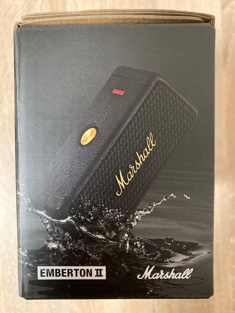 Marshall Emberton Ⅱブラック&ブラス