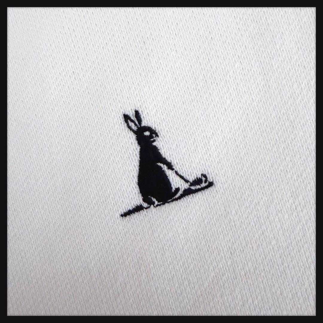 【美品★XL】FR2ゴルフ アーム刺繍 胸刺繍ロゴ クリーム スウェット 即完売