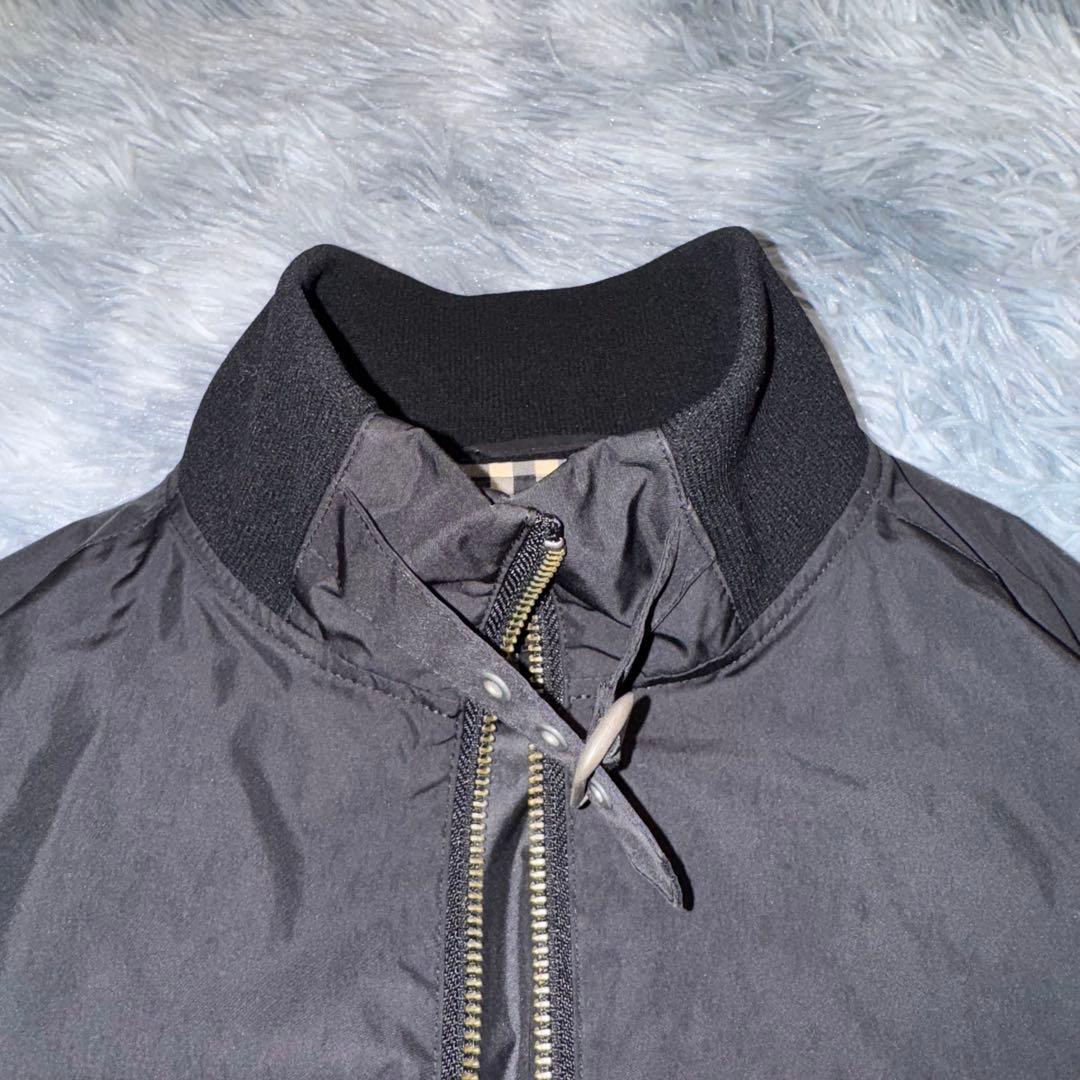 BURBERRY BLACK LABEL ノバチェック ナイロンジャケット