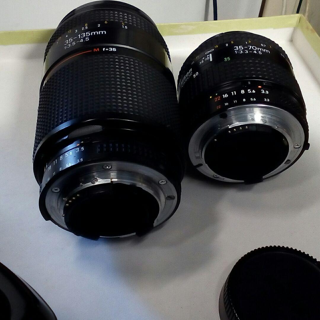 ニコン　Ｆ-801 レンズ　2本　美品