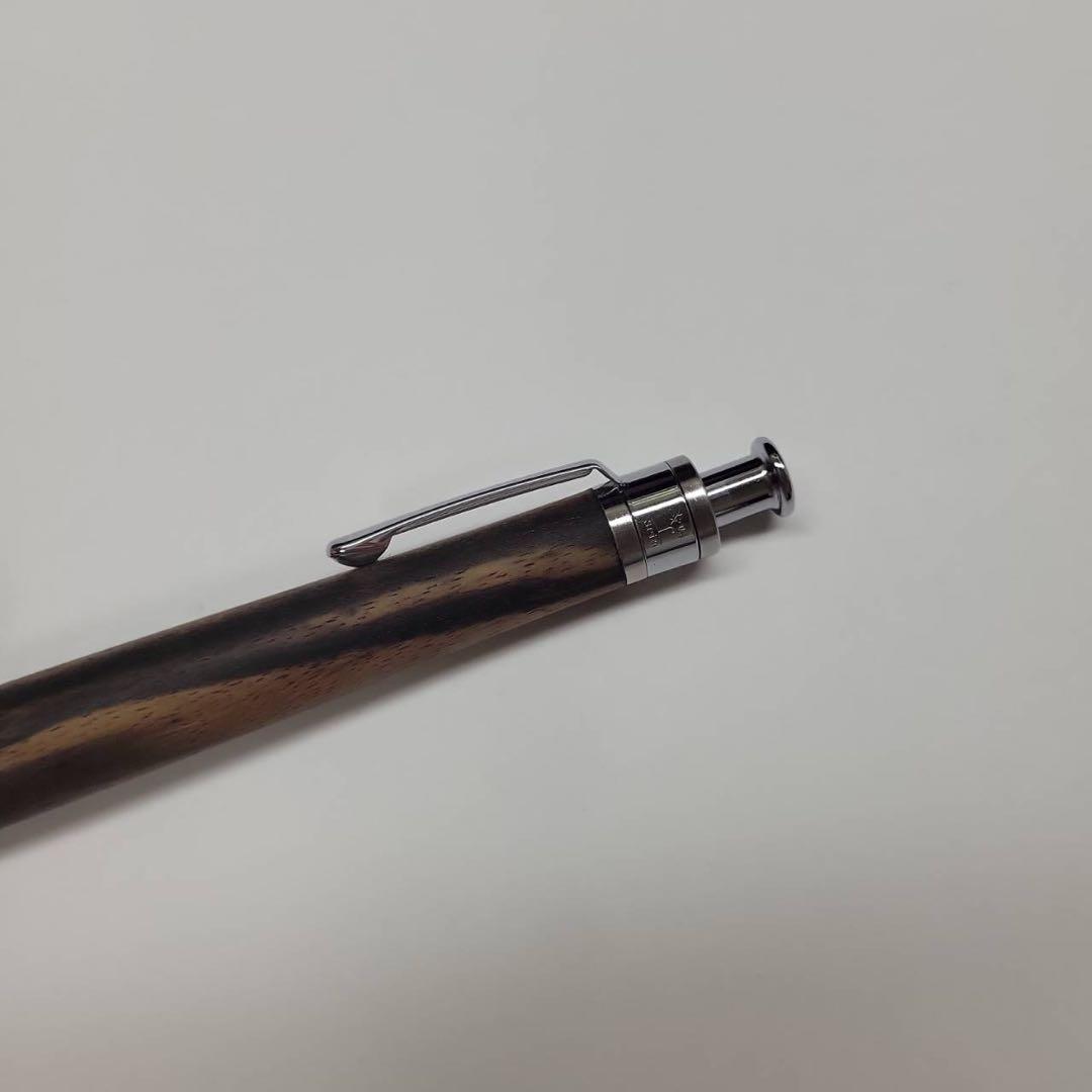 【レア】工房楔　ペンシル楔　黒柿　シャープペンシル　0.5mm 固定式口金
