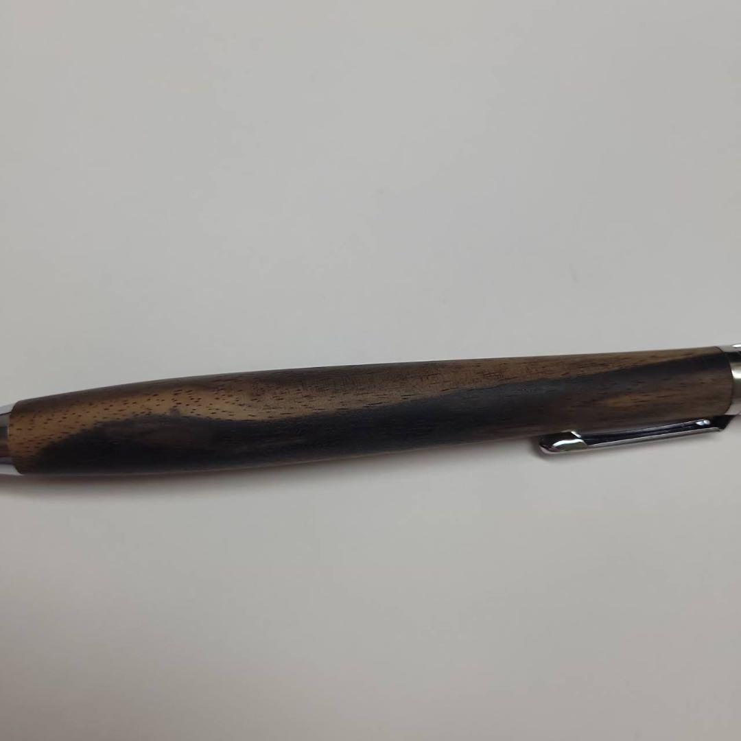 【レア】工房楔　ペンシル楔　黒柿　シャープペンシル　0.5mm 固定式口金