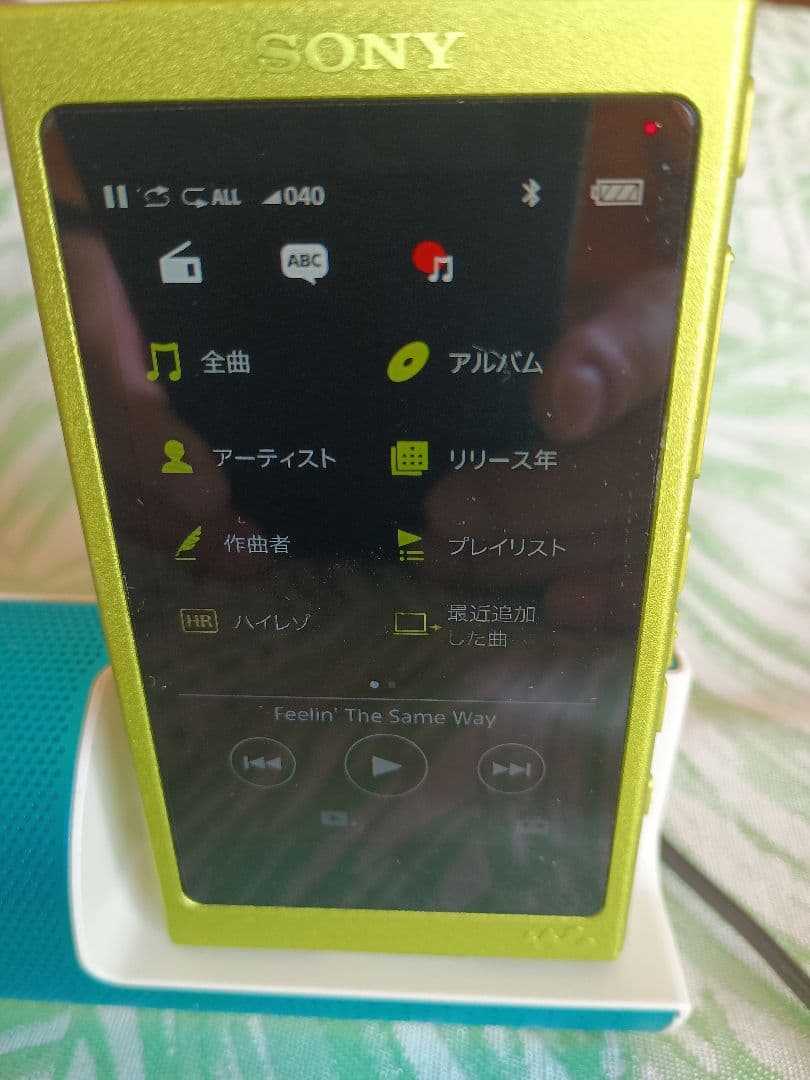 SONY ウォークマンNW-A35+充電用スピーカー