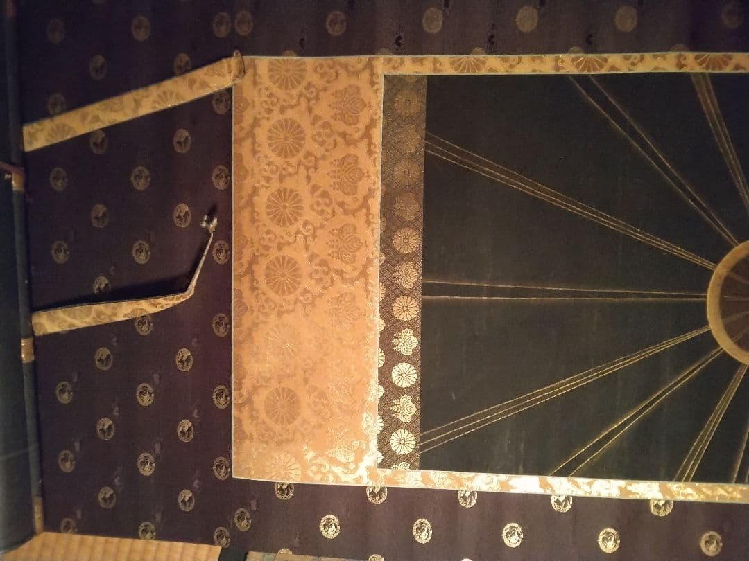 仏像 掛軸 黒金 30cm×150cm　金額設定依頼ok