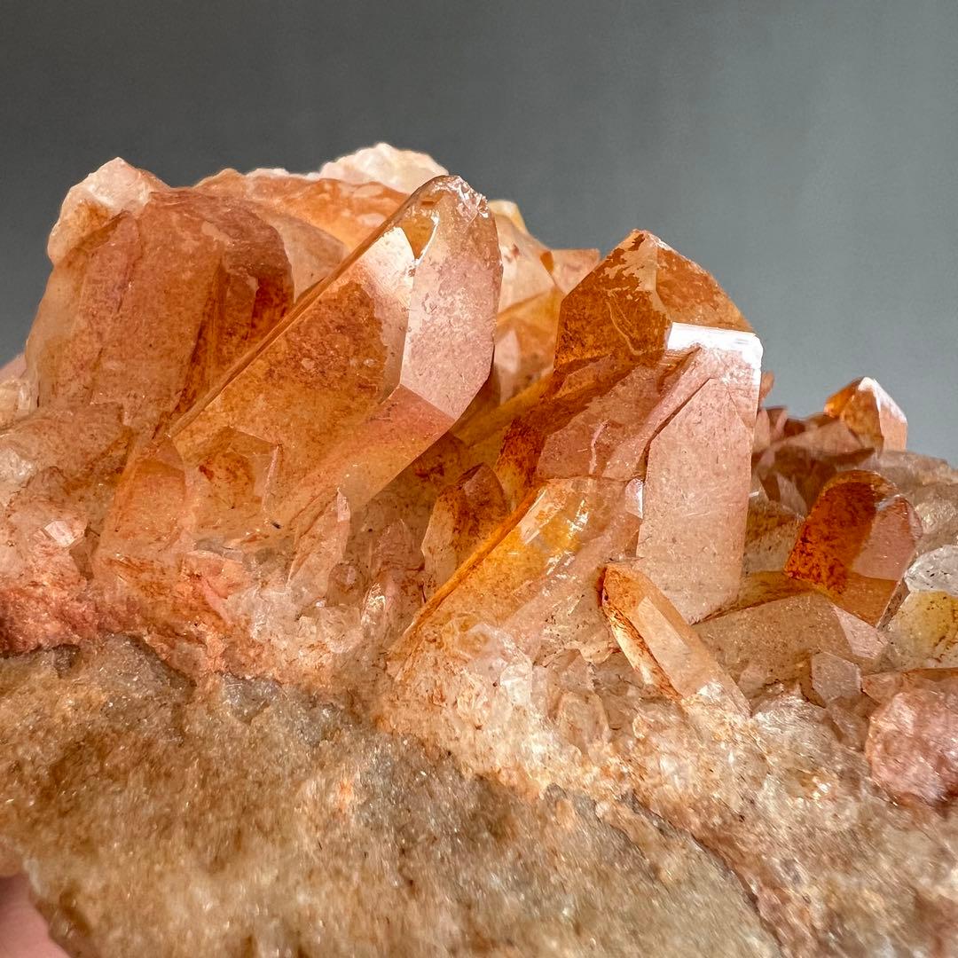 珍しい　ヒマラヤ　マニカラン産　オレンジクラスター　14