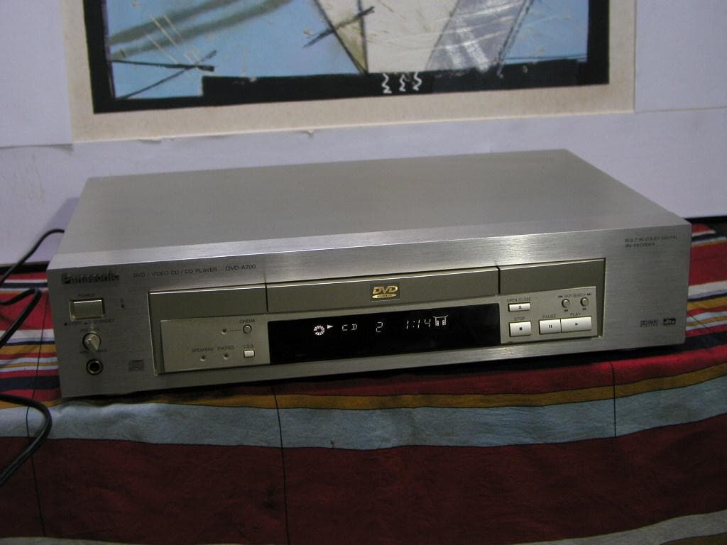★パナソニック製DVD・ＣＤプレーヤー、DVＤ-Ａ700