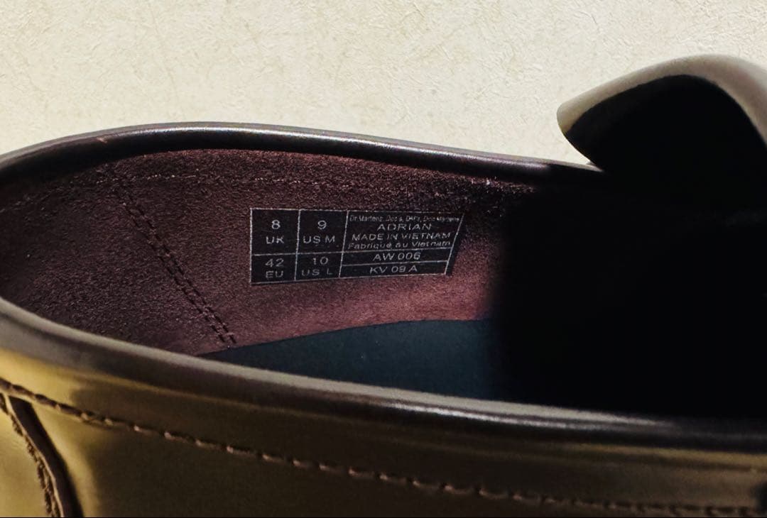 Dr. Martens タッセルローファー　CHERRY RED