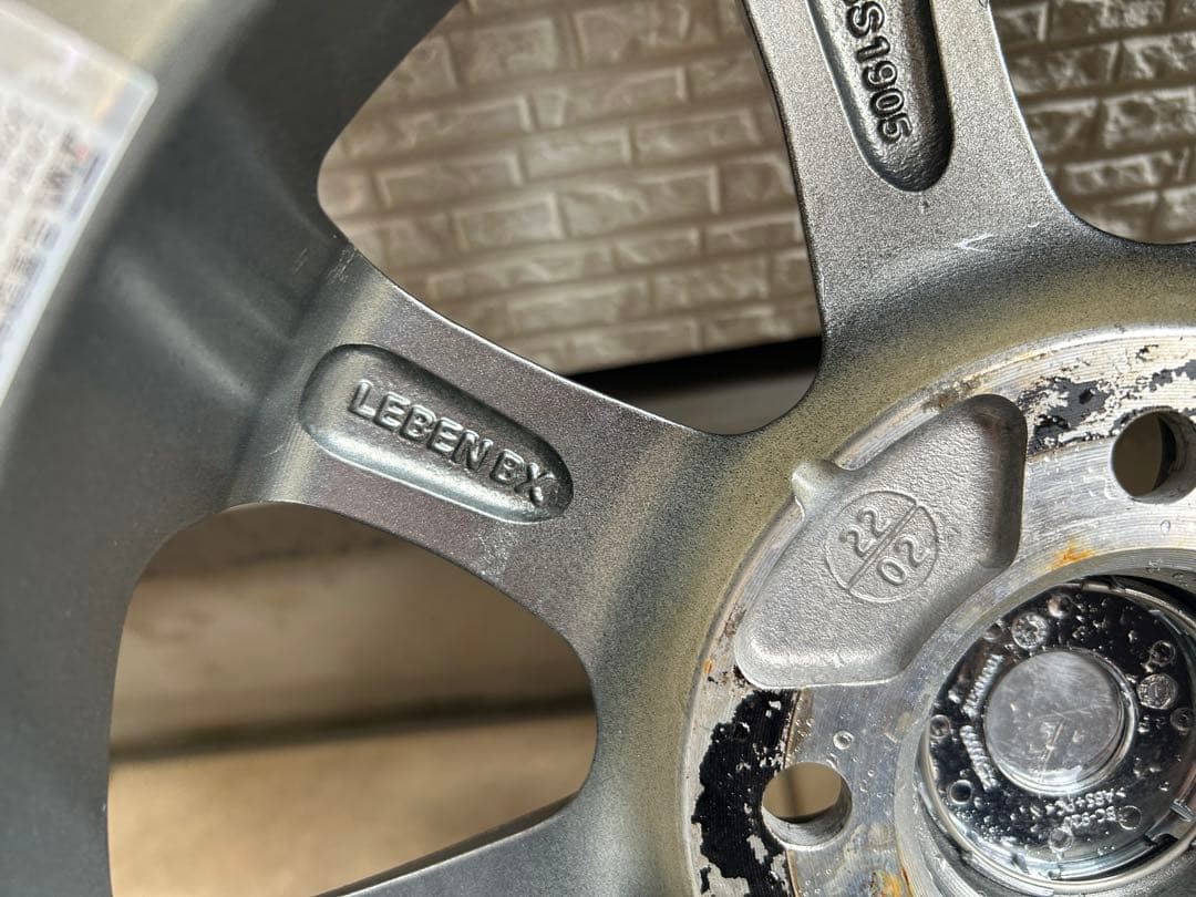 専用品①145/80R13 社外アルミホイール国産バリ山タイヤ4本セット