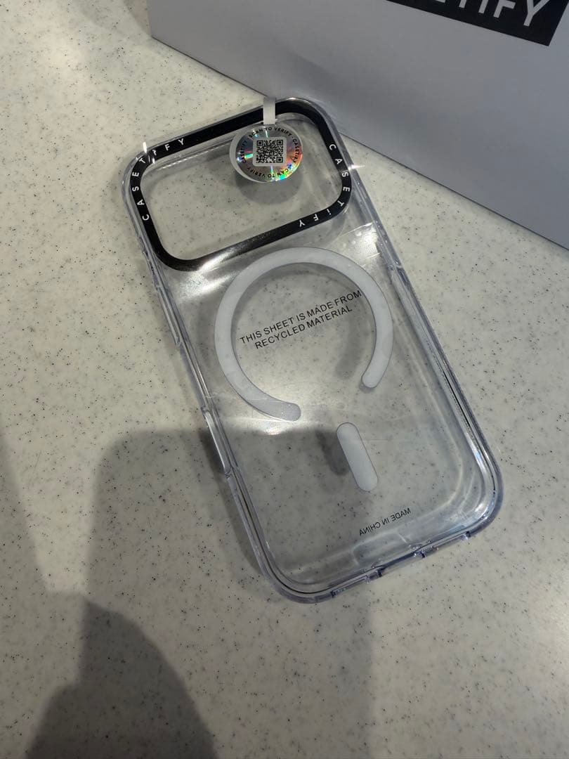 CASETiFY ケースティファイ　iPhone17pro クリアケース新品