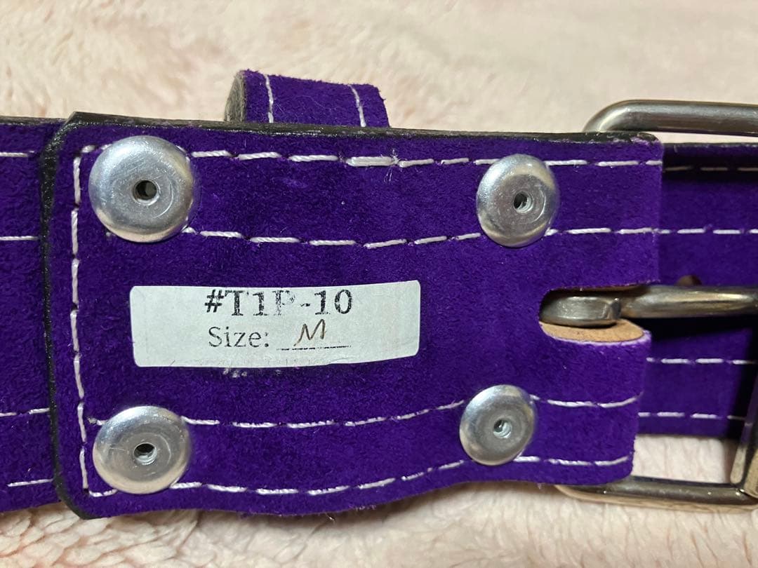 INZER インザー　トレーニングベルト　パープル