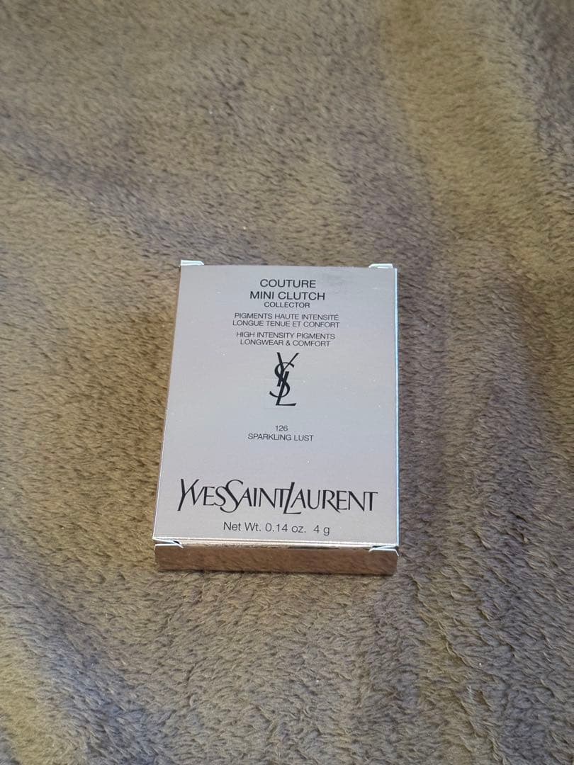 【新品未使用】ＹＳＬ　クチュール　ミニ　クラッチ　１２６　スパークリング　ラスト