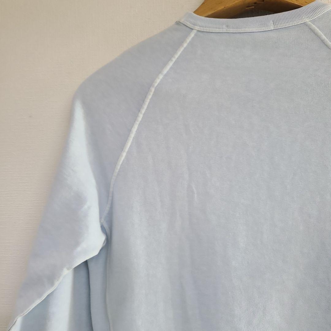 Stone  ストーンアイランド ラグラン 水色 トレーナー S