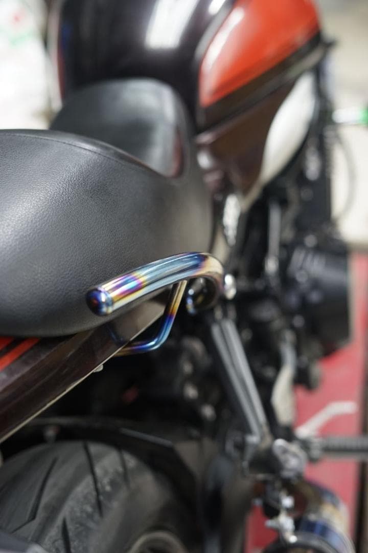 激レア　Z900RS 手曲げ　グラブバー　タンデムバーセット　JaviMotor