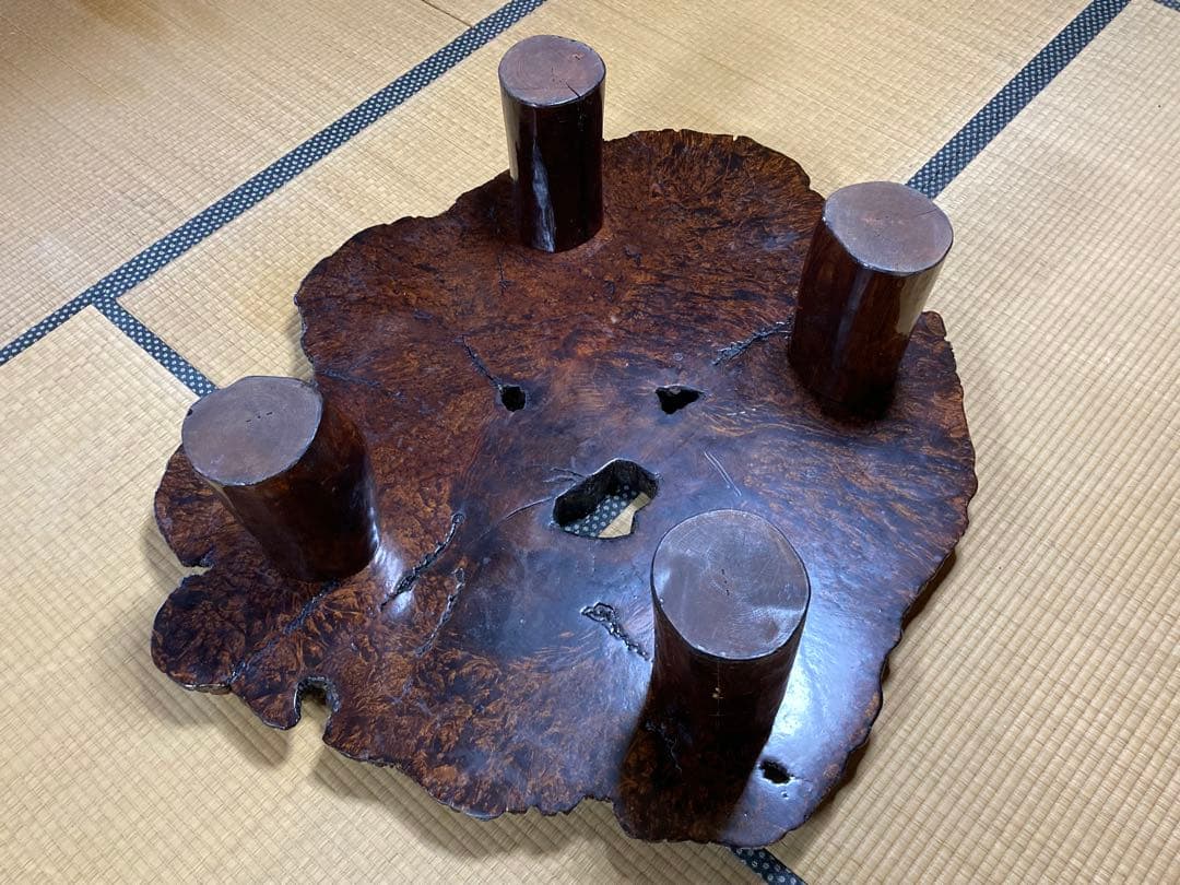 【未使用】座卓 テーブル 天然木 No.4