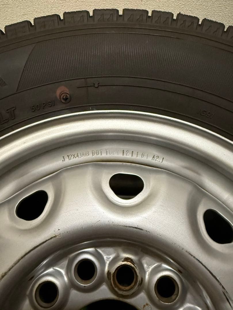 中古　スタッドレスタイヤ2024年製＆ホイール　4本セット