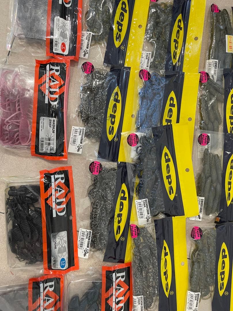 deps RAID ワームセット 4inch 3.5inch