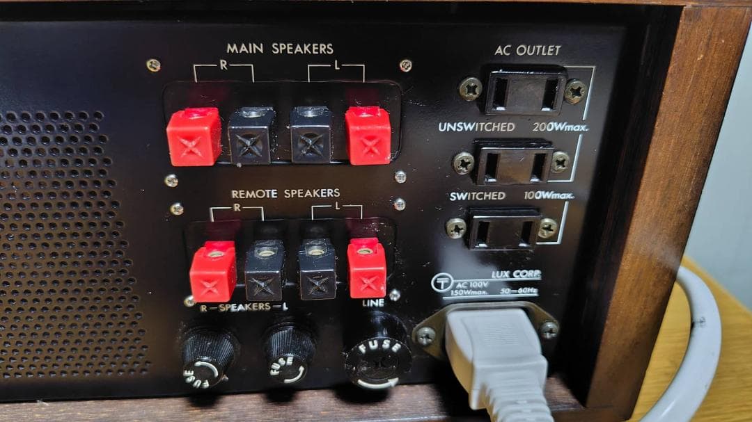 LUXMAN L-504 ステレオ プリメインアンプ インテグレーテッド