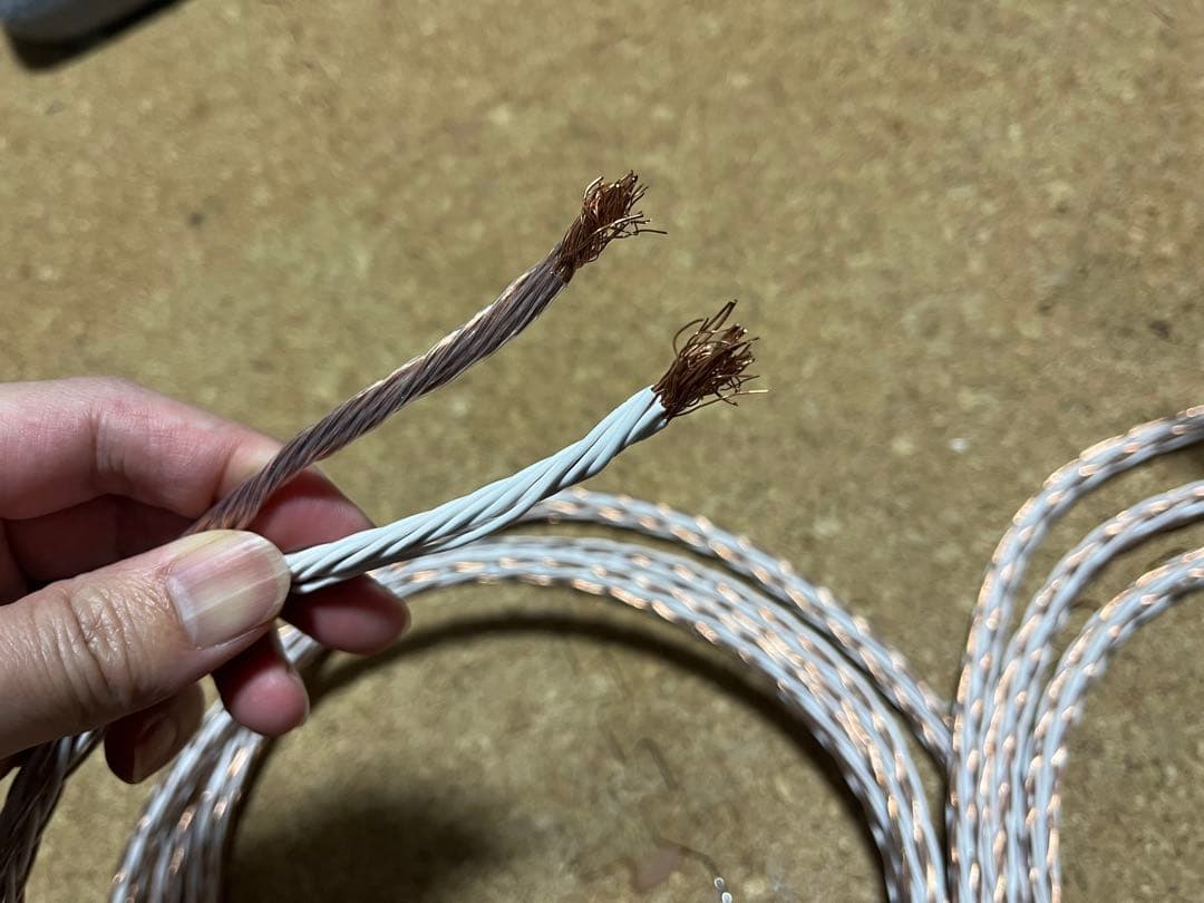 キンバーケーブル8TC AN 約2．4メートルペア