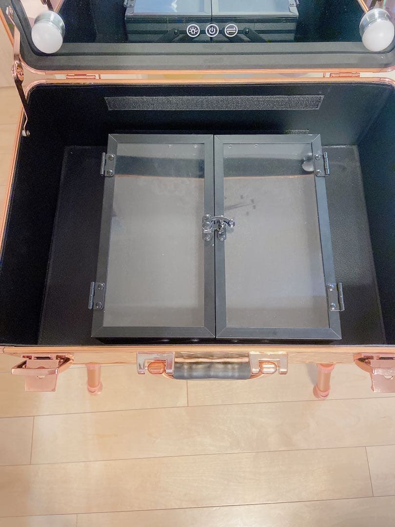 Francfranc ドレッサー ヴァリーズ ハリウッドボックス L コッパー