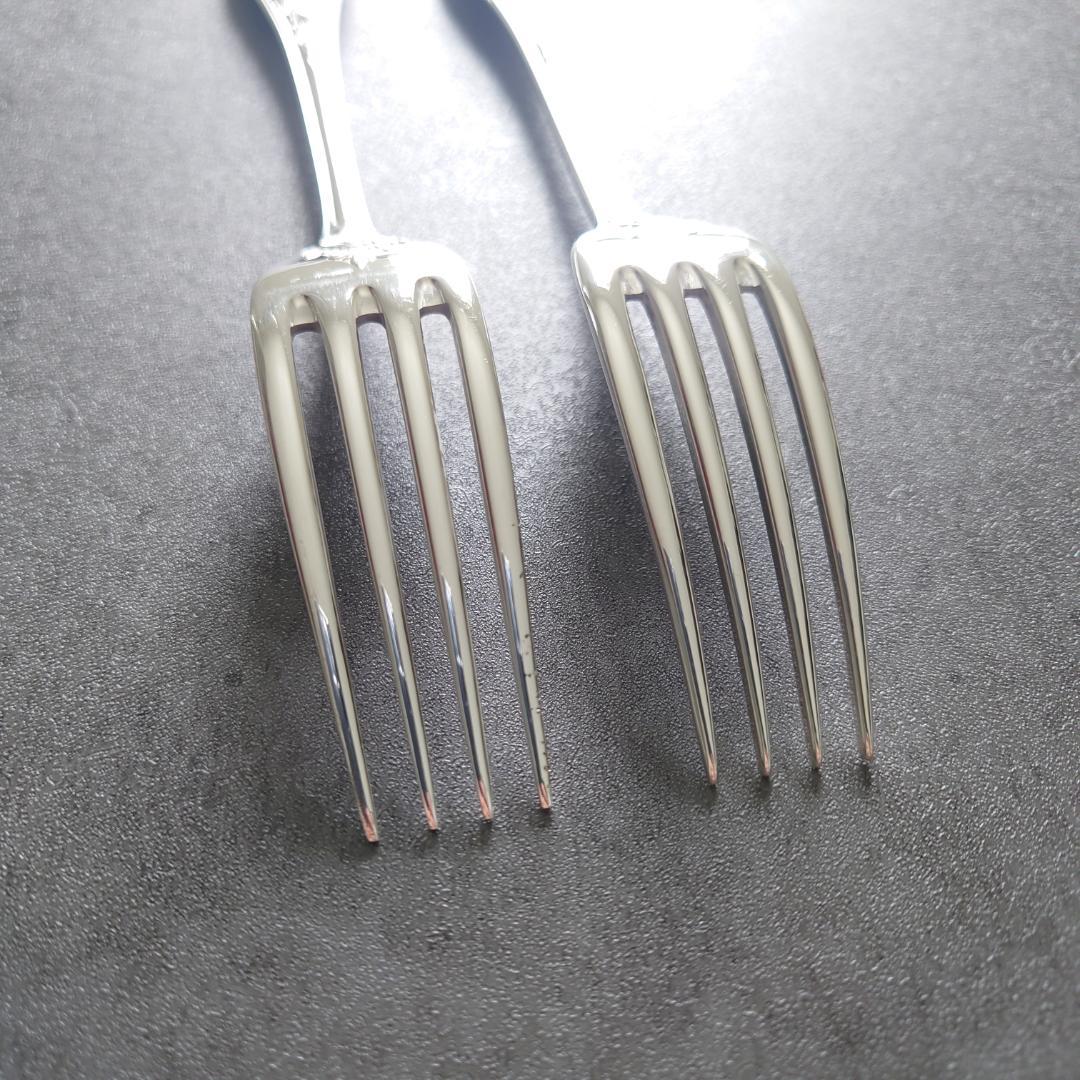 クリストフル マルリー テーブルフォーク 2点