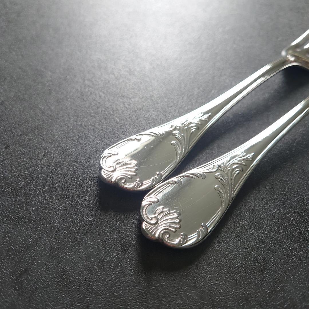 クリストフル マルリー テーブルフォーク 2点