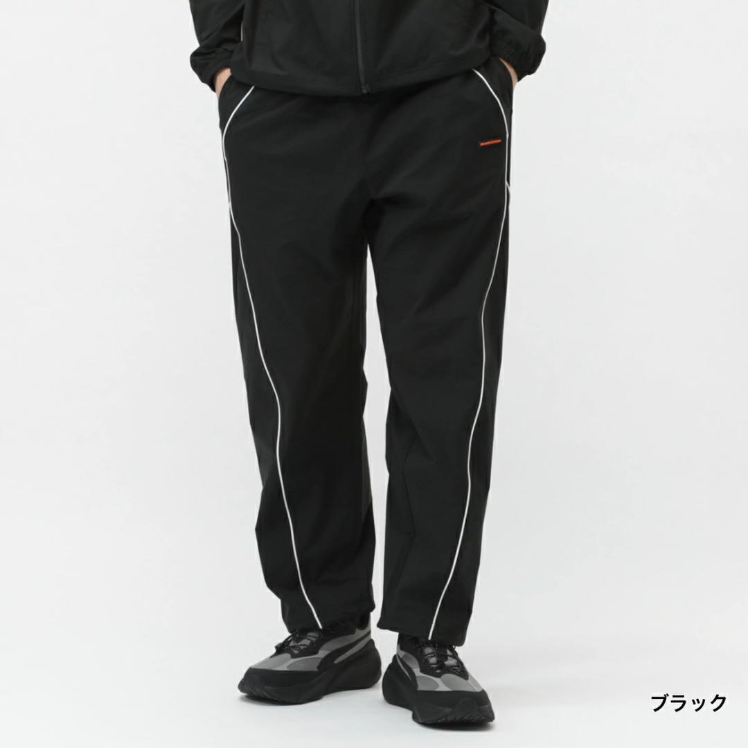 新品　ビームスデザイン　上下セット　ウインドジャケット　ウインドパンツ　ブラック