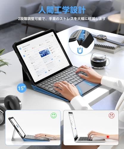 【業界新型】Omikamo iPad Air キーボード M3&M2 JIS日m