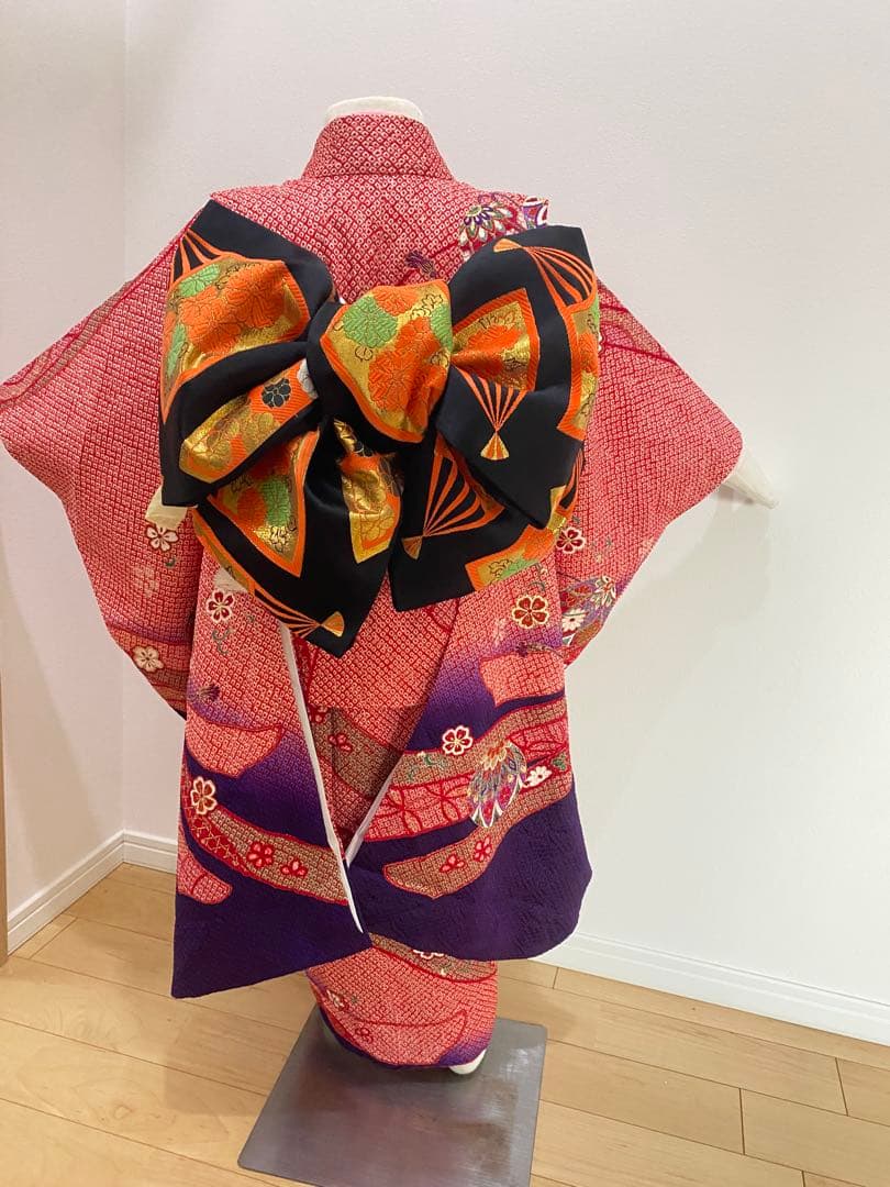 総絞り　7歳七五三 フルセット