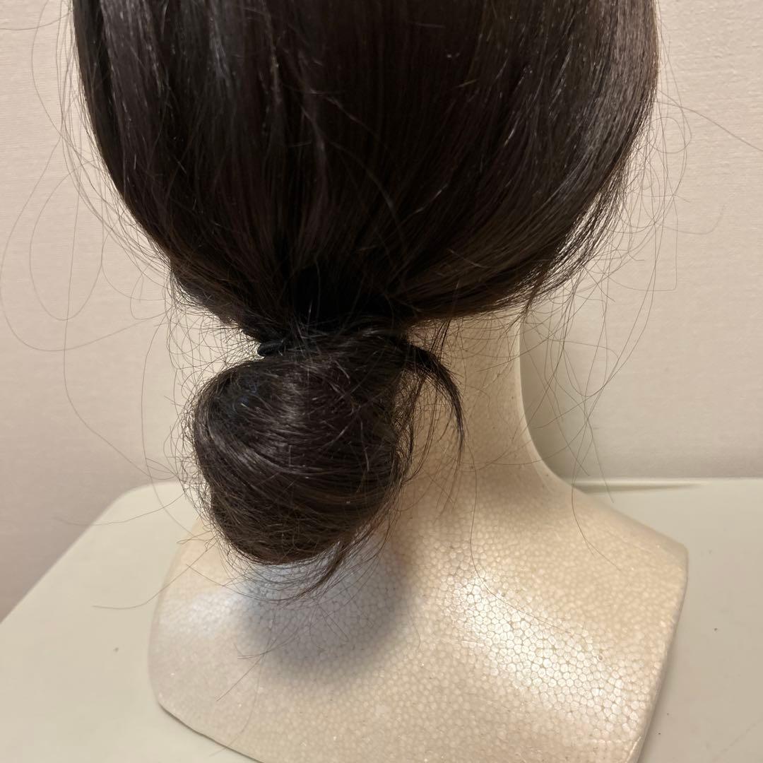 【リネアストリア】フルウィッグ　天使のコフレ　チョコブラウン　アレンジ済み