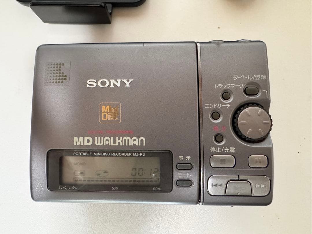 SONY ソニー MZ-R3 MDレコーダー 中古 ☆通電確認済☆ 箱付き